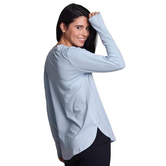 RBX Active Fashion Athletic Long Sleeve Super Soft T Shirt Top Women's Size L - Picture 3 of 16